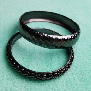 Gunmetal Bangles